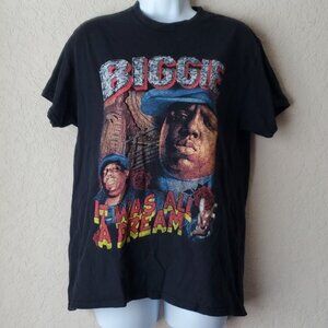 Biggie Notorious BIG-Mens T-Shirt,  M, Black, 100% Cotton